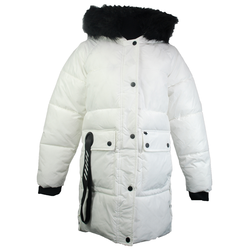 Unisex heavy custom windproof warmest winter jackets for fall with hood for extreme weather